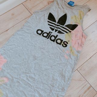 アディダス(adidas)のアディダスオリジナル ワンピース(ひざ丈ワンピース)