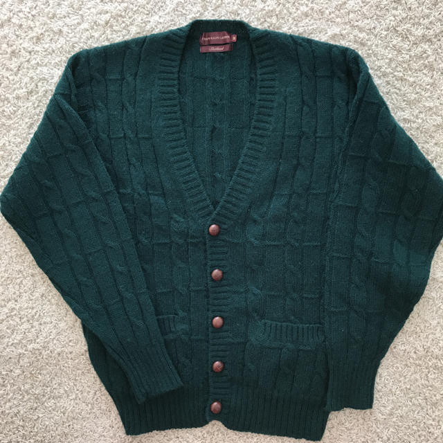 ラルフローレン カーディガン緑 M | フリマアプリ ラクマ
