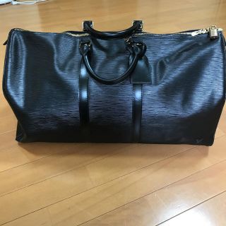 ヴィトン(LOUIS VUITTON) エピ ボストンバッグ(メンズ)(ブラック/黒色
