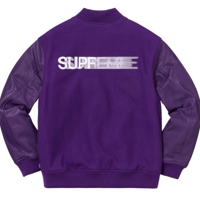 Supreme(シュプリーム)のルード様専用 supreme motion logo varsity  m メンズのジャケット/アウター(スタジャン)の商品写真
