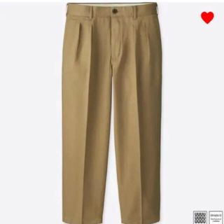 ユニクロ(UNIQLO)のワイドフィットアンクルパンツ ユニクロU 完売品(チノパン)