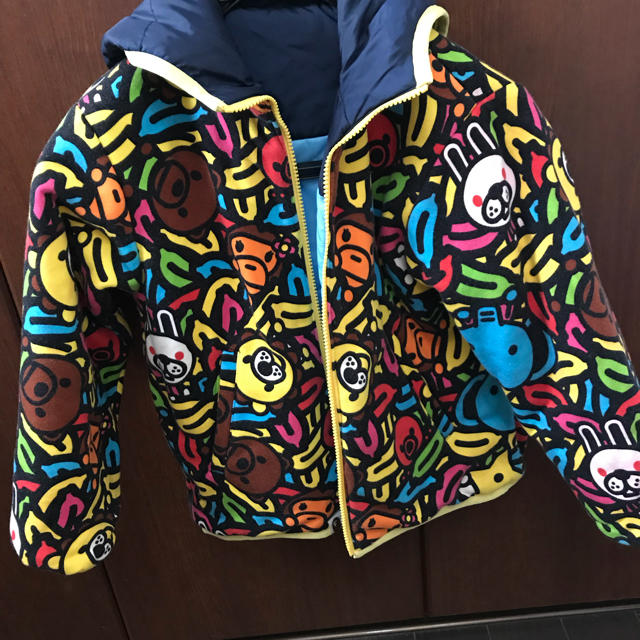 bape kids リバーシブル　110