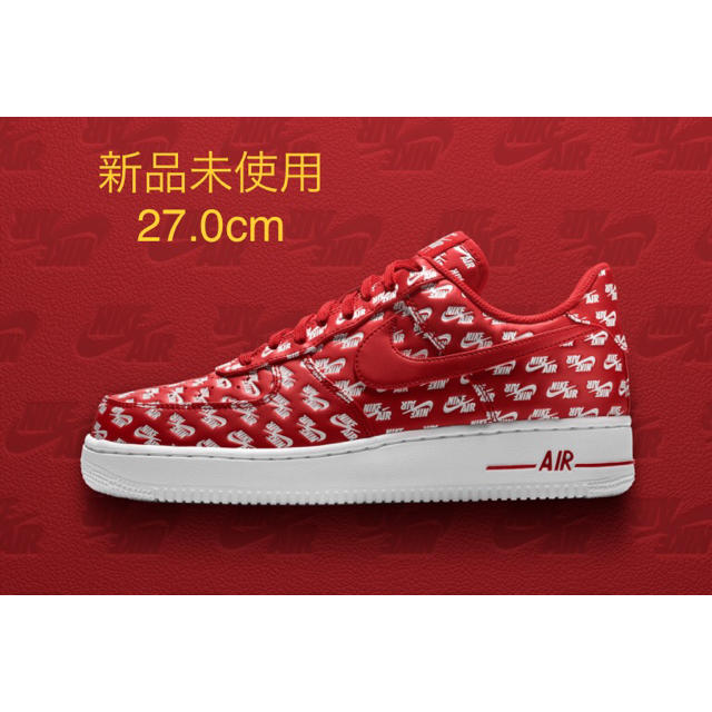 NIKE Air Force 1 07 QS logo print