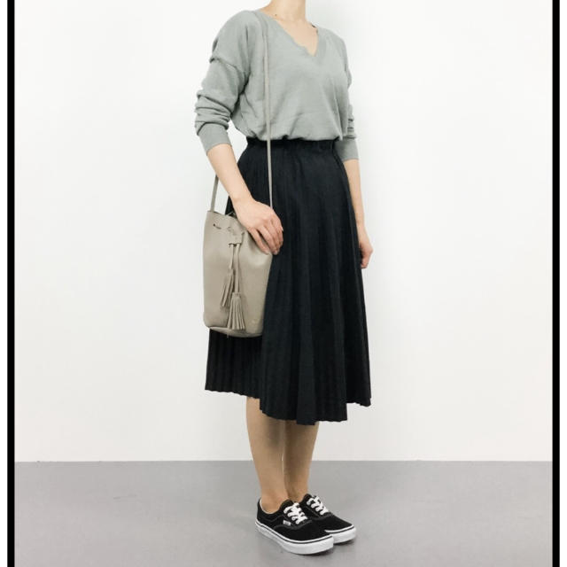 PAR ICI(パーリッシィ)の◉PAR ICI スエードライク　プリーツスカート レディースのスカート(ロングスカート)の商品写真