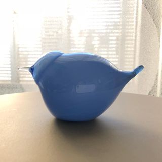 イッタラ(iittala)の*joyさま専用* iittala Blue Stint バード箱なし(置物)