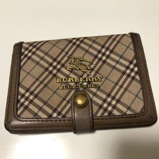 バーバリーブルーレーベル(BURBERRY BLUE LABEL)のブルーレーベルパスケース(名刺入れ/定期入れ)