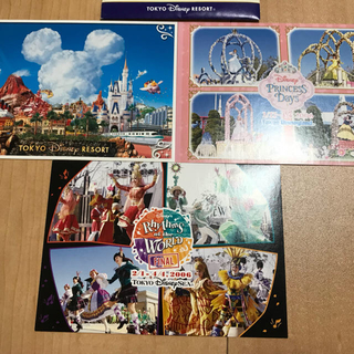ディズニー(Disney)のディズニーリゾート ポストカード(使用済み切手/官製はがき)