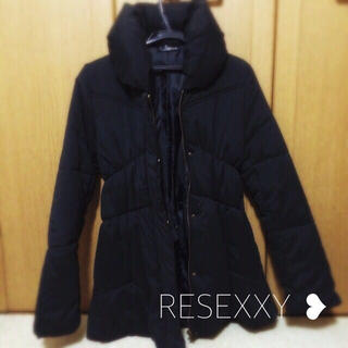 リゼクシー(RESEXXY)の新品♡ボリューム中綿コート(ロングコート)