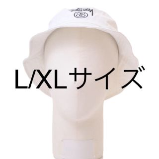 ステューシー(STUSSY)のstussy Stock Lock SP15 Bucket Hat ホワイト 白(ハット)