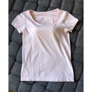 ムジルシリョウヒン(MUJI (無印良品))の無印良品 パット付きTシャツ S(Tシャツ(半袖/袖なし))