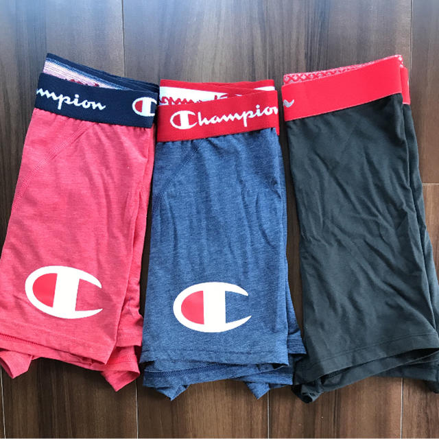 Champion(チャンピオン)の【新品】Champion チャンピオン ボクサーパンツ LLサイズ 3枚セット メンズのアンダーウェア(ボクサーパンツ)の商品写真