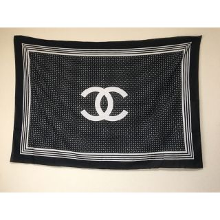 シャネル(CHANEL)のCHANEL パレオ スカーフ ひざ掛け 正規品(バンダナ/スカーフ)