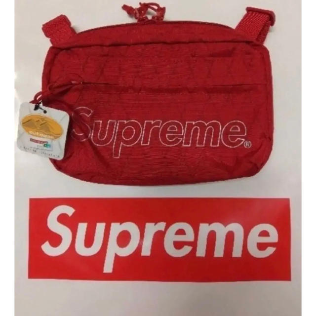 Supreme(シュプリーム)のSupreme Shoulder Bag Red 立ち上げ 18aw メンズのバッグ(ショルダーバッグ)の商品写真