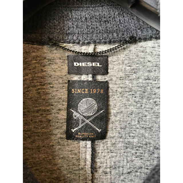 DIESEL(ディーゼル)の価格を見直しました！ディーゼル スペリオルニットPコート メンズのジャケット/アウター(ピーコート)の商品写真