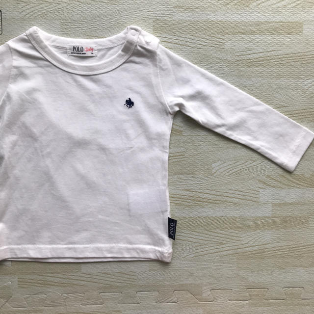 POLO RALPH LAUREN(ポロラルフローレン)の新品未使用 POLOBaby 長袖トップス キッズ/ベビー/マタニティのベビー服(~85cm)(トレーナー)の商品写真