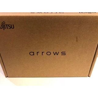 フジツウ(富士通)の富士通 arrows M04 新品 未使用 SIMフリー 本体 ゴールド(スマートフォン本体)