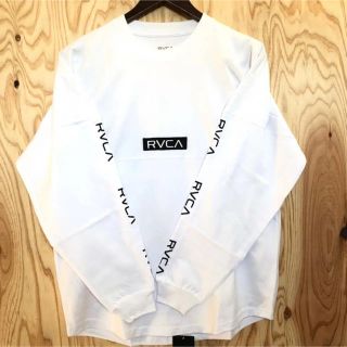 ルーカ(RVCA)の即完売商品！レディース RVCAロゴロンT Sサイズ(カットソー(長袖/七分))