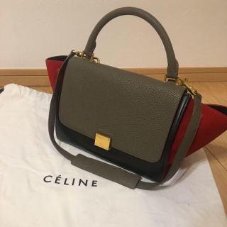 セリーヌ(celine)の最終値下げ 美品セリーヌ トラペーズ(ショルダーバッグ)