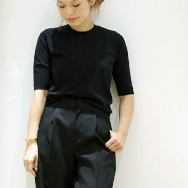 ジョージ姫様専用ドゥーズィエムクラスFF30クールネックセーター未使用