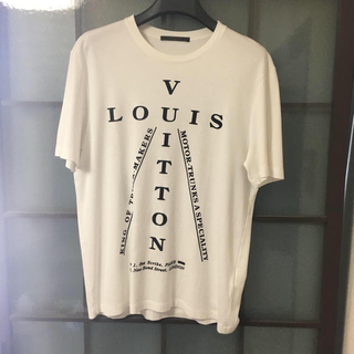 ルイヴィトン(LOUIS VUITTON)のLOUISVITTON フロッキープリントTシャツ(Tシャツ/カットソー(半袖/袖なし))