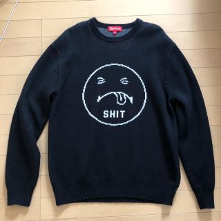 シュプリーム(Supreme)のsupreme  shit sweater M ブラック シット シュプリーム (ニット/セーター)
