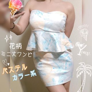 デイジーストア(dazzy store)の花柄ワンピース(ミニワンピース)