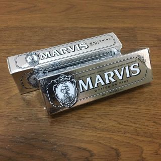 マービス(MARVIS)のMARVIS マービス WHITENING MINT 85ミリ×2本(歯磨き粉)