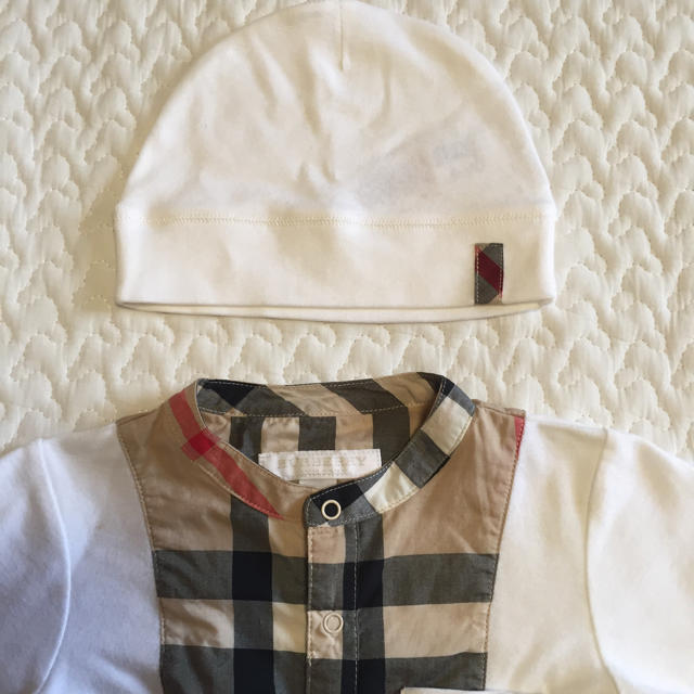 BURBERRY(バーバリー)のバーバリー ロンパース 80 キッズ/ベビー/マタニティのベビー服(~85cm)(ロンパース)の商品写真