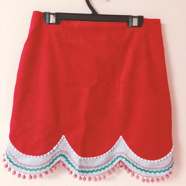 Lily Brown(リリーブラウン)のリリーブラウン 切り替えスカート レディースのスカート(ミニスカート)の商品写真