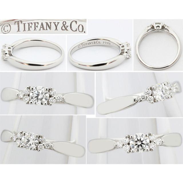 Tiffany & Co.(ティファニー)のティファニー ダイヤ Pt プラチナ リング 指輪 ハーモニー 5号 レディースのアクセサリー(リング(指輪))の商品写真