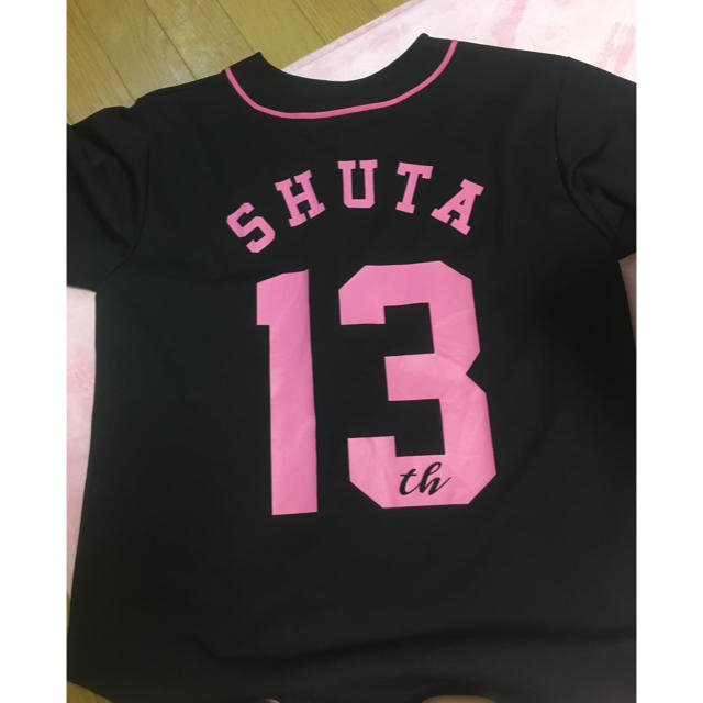 CAL2018ドームツアーグッズ 秀太(ピンク) ベースボールシャツ