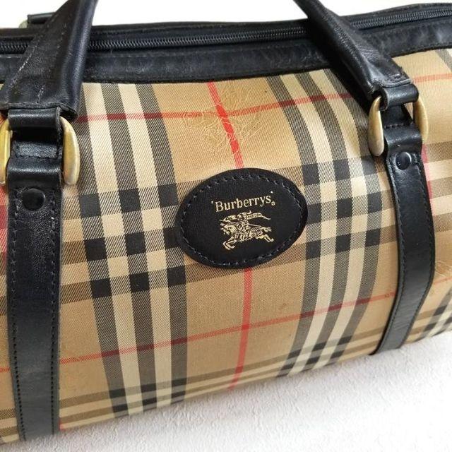 BURBERRY(バーバリー)のBURBERRYS バーバリー ボストン ノバチェック ブラック レディースのバッグ(ボストンバッグ)の商品写真