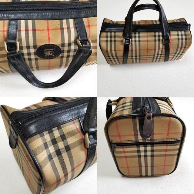 BURBERRY(バーバリー)のBURBERRYS バーバリー ボストン ノバチェック ブラック レディースのバッグ(ボストンバッグ)の商品写真