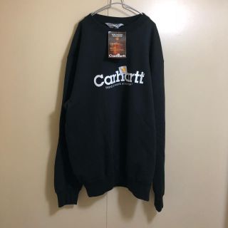 カーハート(carhartt)の未使用 carhartt カーハート ロゴ入り スウェット トレーナー Ｌ(スウェット)