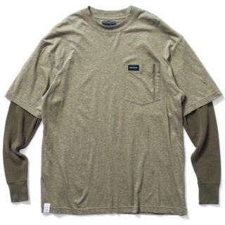 ダブルタップス(W)taps)のdescendant militia 17aw サイズ 2 (Tシャツ/カットソー(七分/長袖))