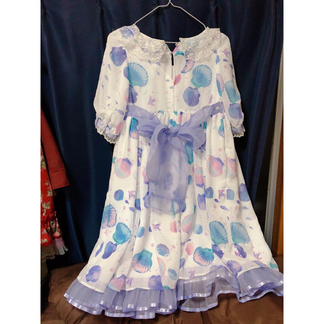 Angelic Pretty◇Dreammarineワンピース◇シロ - ひざ丈ワンピース