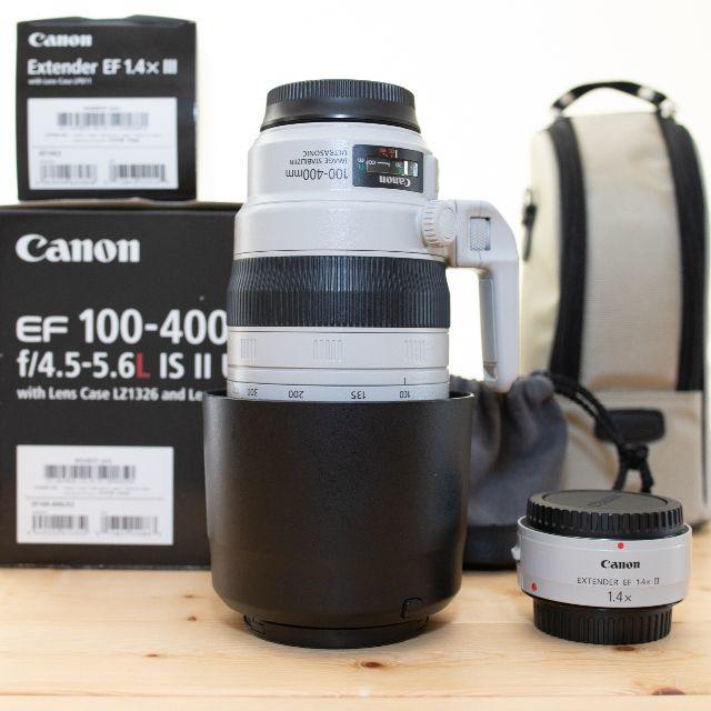 セール 登場から人気沸騰 - Canon EF100-400mm III EF1.4X + II IS F4.5-5.6L レンズ(ズーム)