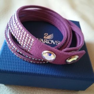 スワロフスキー(SWAROVSKI)のスワロフスキー　スネークブレス☆(ブレスレット/バングル)