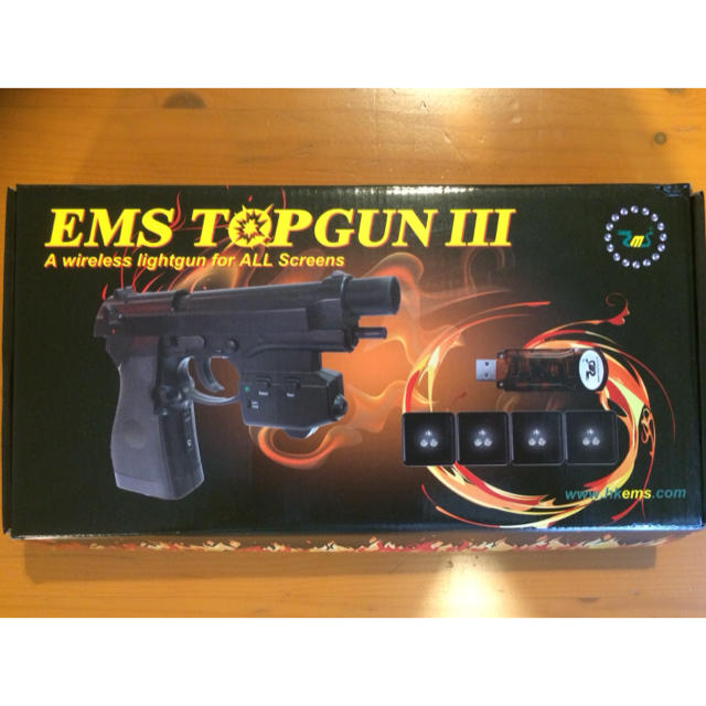 EMS TOPGUN3 ガンコントローラ PS2 PS3 PC XBOX用の通販 by twomoons's shop｜ラクマ