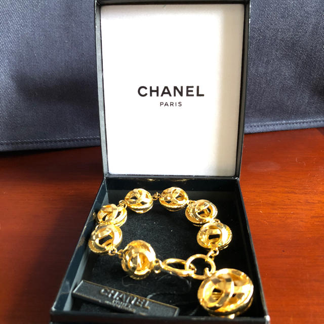 CHANEL  ココマーク ブレスレット ゴールド