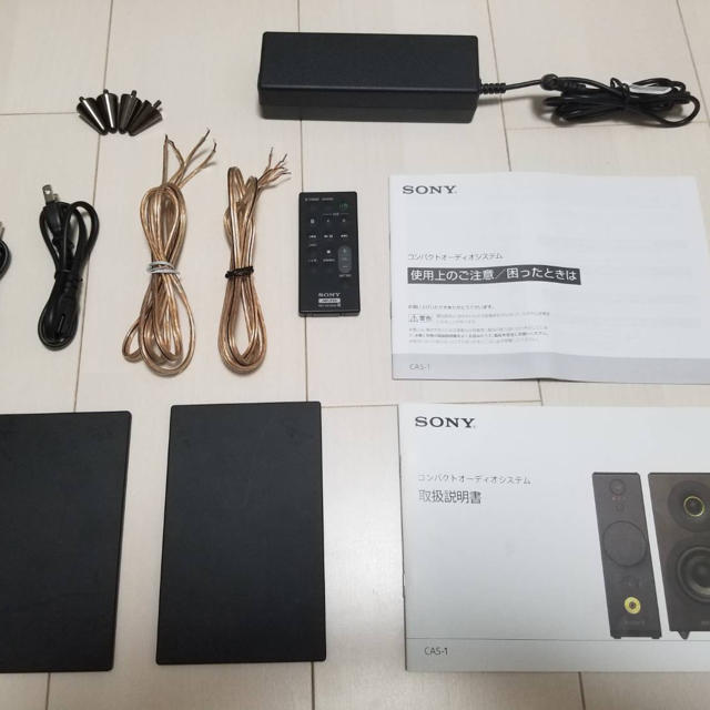 SONY(ソニー)のSONYソニー CAS-1 コンパクトオーディオシステム スマホ/家電/カメラのオーディオ機器(スピーカー)の商品写真