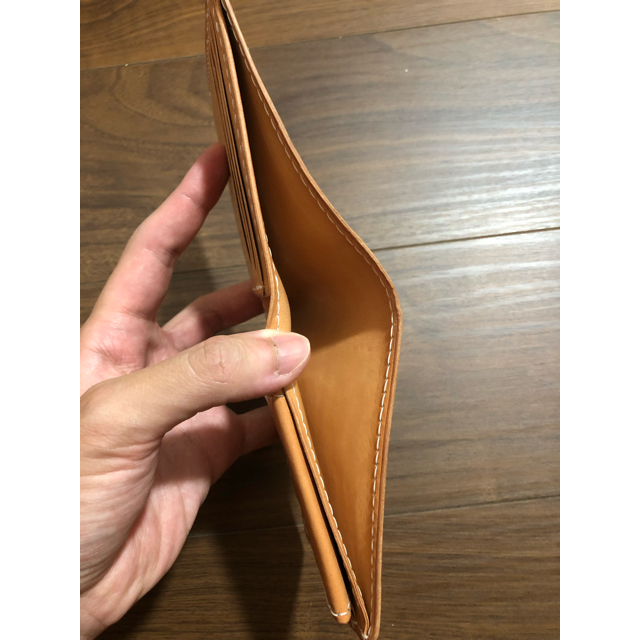 昭南皮革グレージング多脂ベンズ薄型二つ折り財布の通販 by かずっこ's shop｜ラクマ