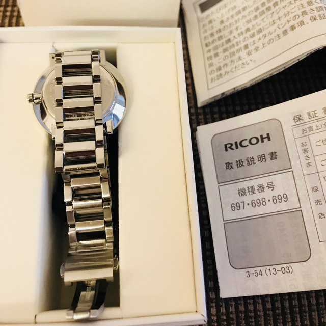 RICOH(リコー)の新品未使用☆リコーモンペリエ 腕時計 レディースのファッション小物(腕時計)の商品写真