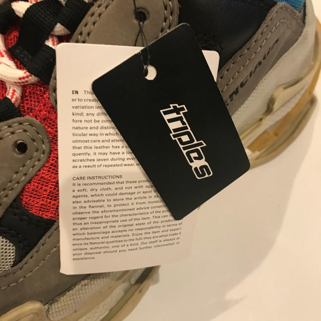 Balenciaga(バレンシアガ)の最安値 BALENCIAGA triple s マルチ 39 メンズの靴/シューズ(スニーカー)の商品写真