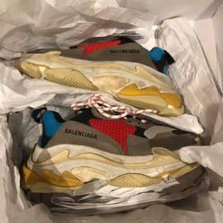 バレンシアガ(Balenciaga)の最安値 BALENCIAGA triple s マルチ 39(スニーカー)