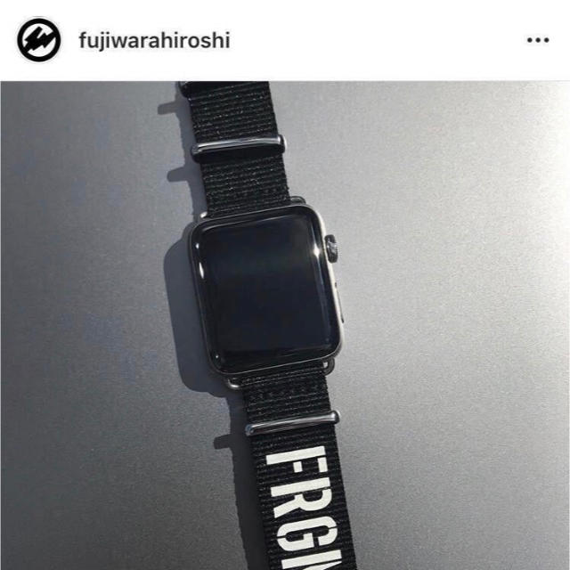 FRAGMENT(フラグメント)のFragment × Apple Watch Band 22mm Blackのみ メンズの時計(その他)の商品写真