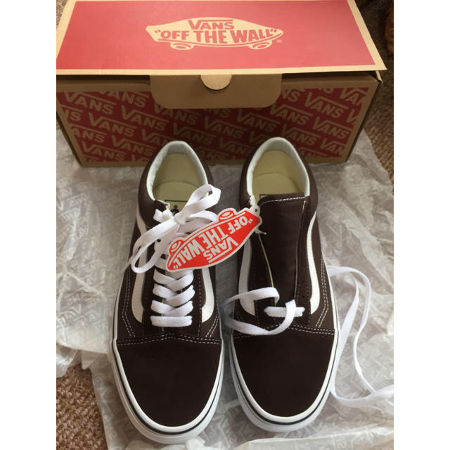 VANS/オールドスクール　ダークブラウン