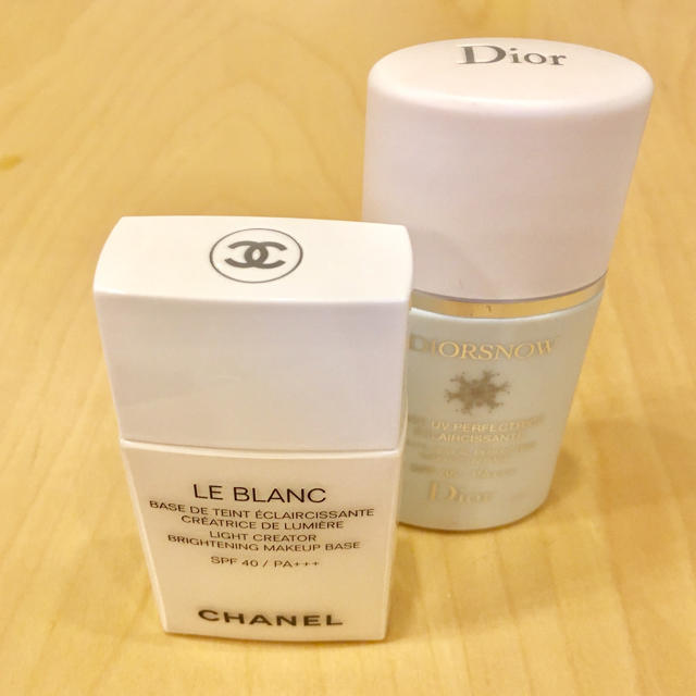 CHANEL(シャネル)のCHANEL&Dior UV下地 コスメ/美容のベースメイク/化粧品(化粧下地)の商品写真