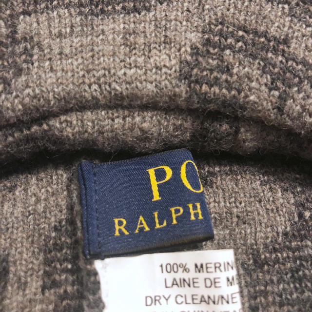 POLO RALPH LAUREN(ポロラルフローレン)の【新品/★値下げ】カモフラージュ柄ニットキャップ メンズの帽子(ニット帽/ビーニー)の商品写真