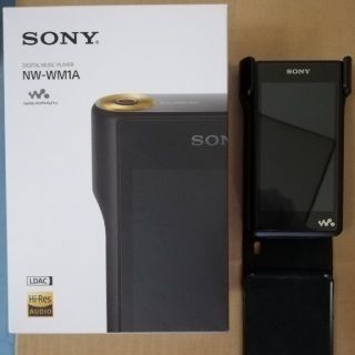 ソニー(SONY)のSONY　wm1a MUC-M12SB1付　今週まで(ポータブルプレーヤー)